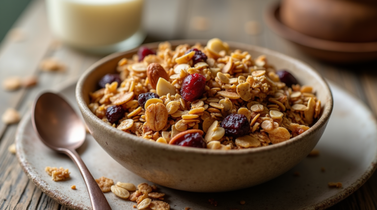 glutenfri granola recept